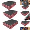 4x Tool Box Foam Inserts Multifunction Package Packing Foam Pads for Tabletop Miniatures Toolbox Padding Hard Case Shipping