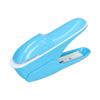 Stapleless Stapler Safe Environmentally Friendly ABS Stapling Machine for Office DocumentsBlue
