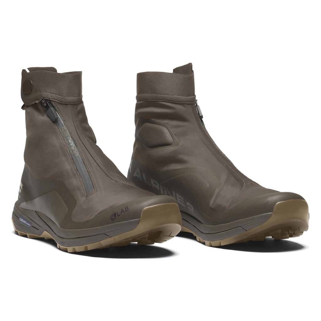 SALOMON Pas Normal Studios X Bamba 2 XA-Alpine 2 Short Outdoor Functional Shoes Unisex Shoes Brown 472331