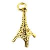 [N6801] - Gold Plated 'Eiffel Tower' Pendant