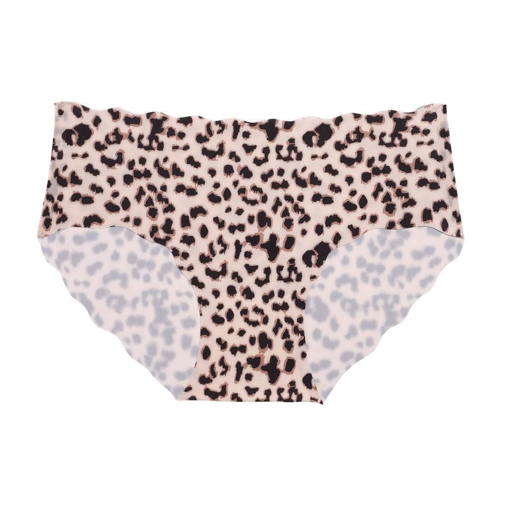 FINETOO Printed Briefs Seamless Panty For Women Soft And Comfortable Underwears