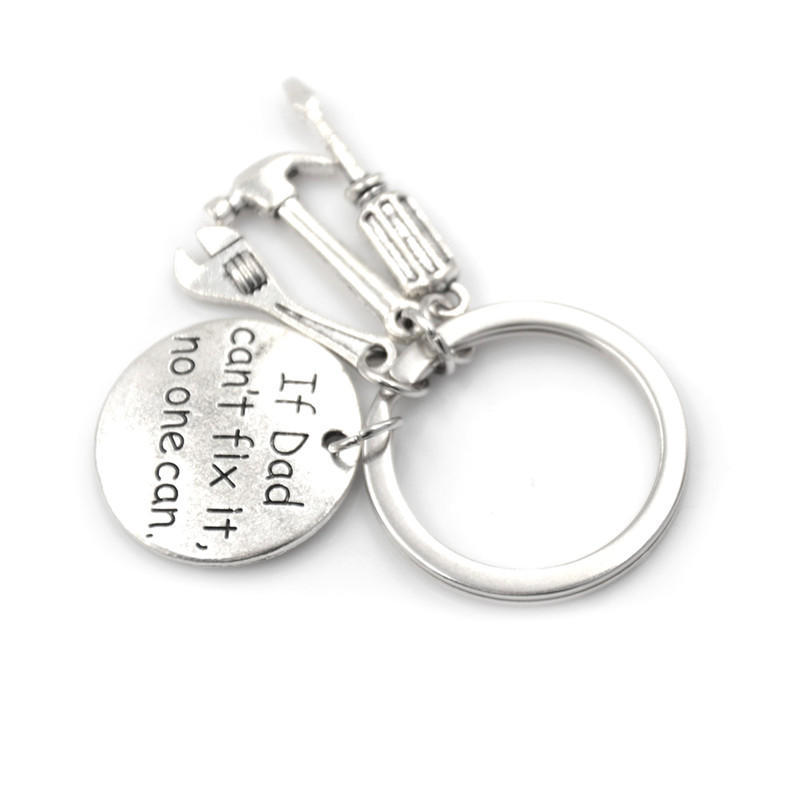 If Dad Can'T Fix It No One Can Hand Tools Keychain,Daddy Keyring,Dad Gift,Fathers Day,Father Keychain