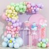 91pcs Wedding Decoration Macaroon Latex Balloons Wedding Party Balloon Birthday Party Decorations Kids Colorful Air Balls