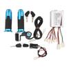 36V 350W Motor Speed Controller Square Display Screen Throttle Twist Grip Set with Lock for