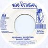 7inch Record KASHIEF LINDO - Personal Physician VPS9093 Joe Frasier 2007 US Reggae, Ska & Dub Used