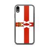 Coque iPhone - Irlande Du Nord - XR - Souple - Multicolore - TPU Transparent