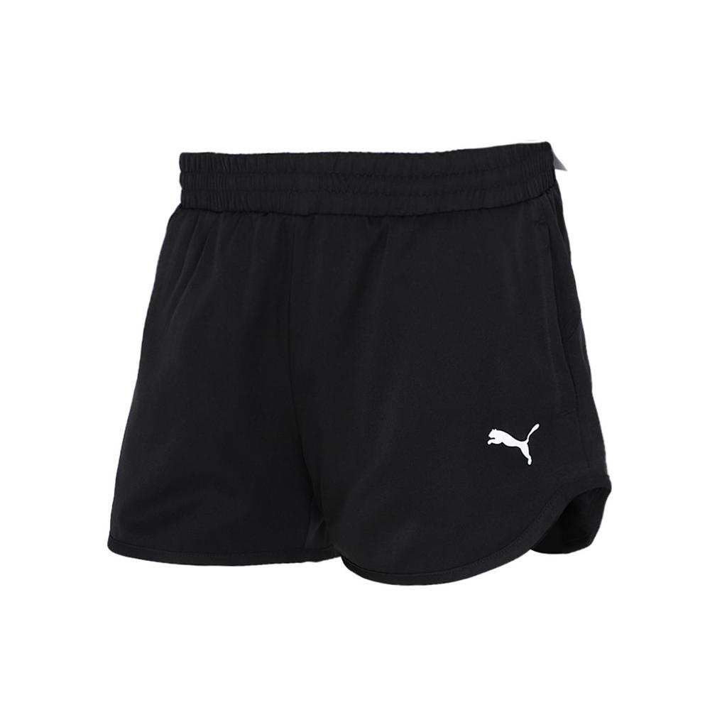 Puma Training Fitness Quick Dry Breathable Casual Sports Woven Shorts Women Bottoms Black 586862-01