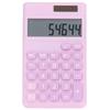 Calculators 8 Digit Solar Battery Dual Power Handheld Pocket Calculator with Large LCD Display Big