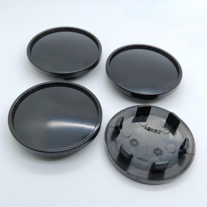 4pcs ABS 62mm ( 47.5mm Inner ) Blank Car Wheel Center Caps for Land Rover Universal Rim Hub Cover Accessories for 56mm Emblem Logo Car Stickers