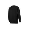 Puma Logo Print Crew Neck Long Sleeve Sweatshirt Men Sweatshirts Black 532695-01