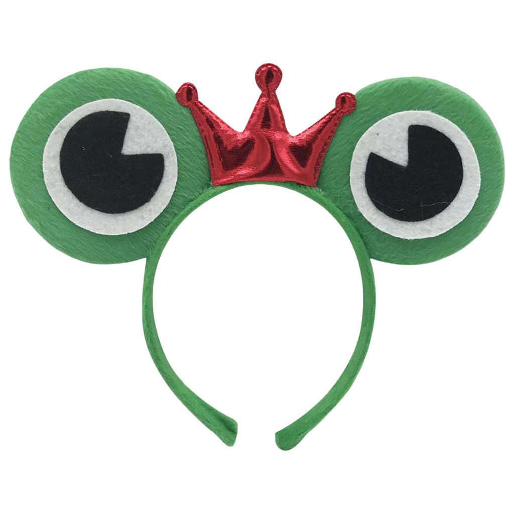 Frogs Headbands Cosplay Crown Headwear Hairbands Headwear Makeup Washing Face Hairbands Birthday Party