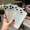 Transparent Phone Case Full Cover Camera Protection Transparent Cover for iPhone Huawei Honor Samsung Xiaomi Redmi OPPO Realme Vivo Infinix Tecno