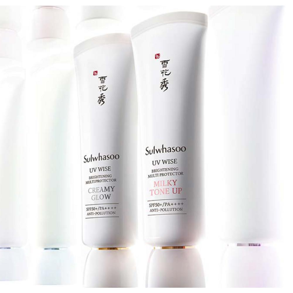 Sulwhasoo Sanbaek Sun Cream NO1 Creamy Glow SPF50+ PA++++, 1 Unit, 50ml