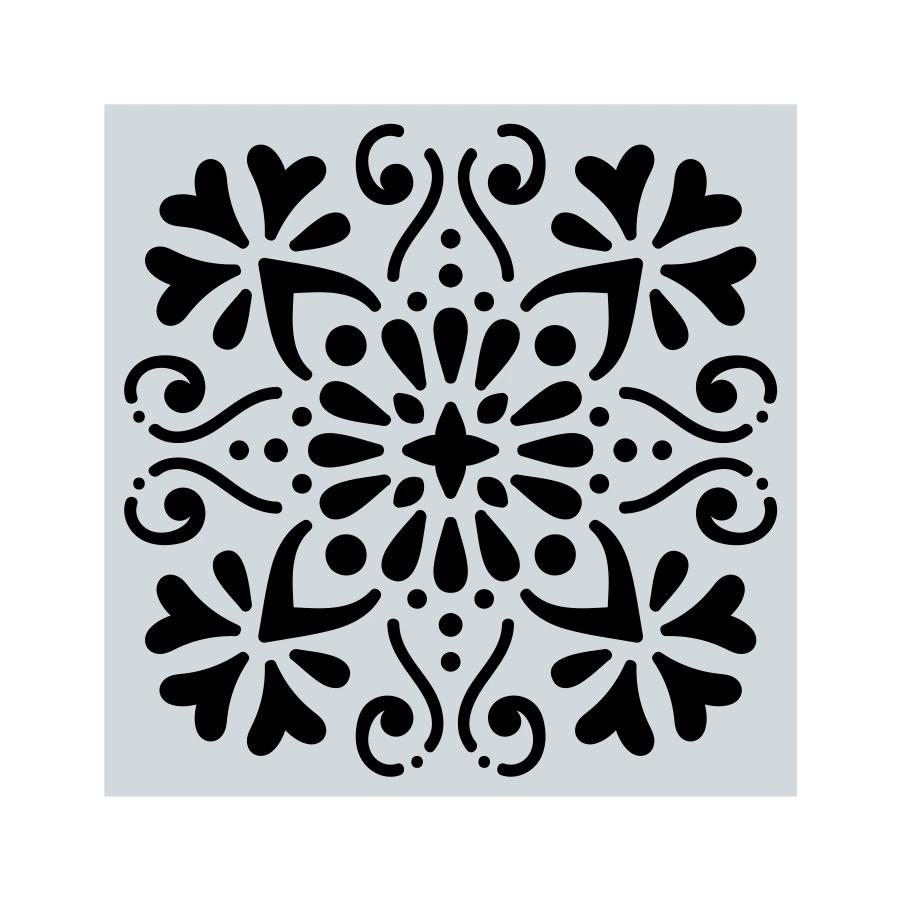 A4 Delicate Hollow Mandala Stencil Spray/hand Painting Template DIY Wall Window Scrapbooking Album Decoration Art Painting