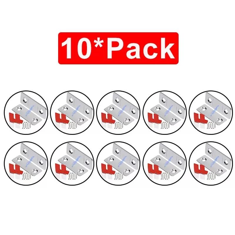 Magnetic Cabinet Catches Ultra Thin Door Strong Magnets Stopper Invisible Adhesive Drawer Magnet Lock for Kitchen Closet Closer