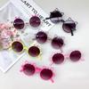 Bow Cute Girls Sunglasses Sun Protection Uv Protection Children'S Sunglasses Eye Protection Sunshade Boys Glasses