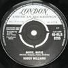 7inch Record ROGER WILLIAMS - Marie, Marie / Homesick For Old Eng 45HLR9295 LONDON RECORDS 1961 UK Jazz Used