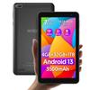 Планшет Android 13 с SD-картой 3500 мАч WIFI IPS и японской инструкцией GMS 7-дюймовый Wi-Fi 4 ГБ + 32 ГБ + расширение 1 ТБ, четырехъядерный процессор, аккумулятор, BT5.2, 6,