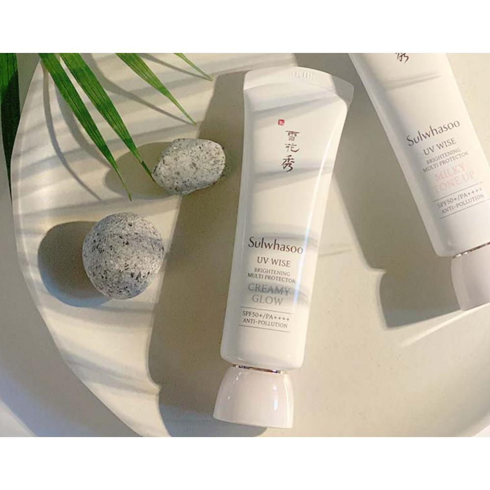 Sulwhasoo Sanbaek Sun Cream NO1 Creamy Glow SPF50+ PA++++, 1 Unit, 50ml