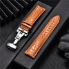 Crocodile Pattern Luxury Design Leather Watchbands with Automatic Buckle Men Watch Band 18mm 20mm 22mm 24mm Watch Straps