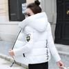 New Fashion Cotton Padded Women's Hooded Coat In Autumn And Winter