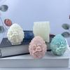 MIT Cute Easter Egg Mould DIY Making Candles Mould Egg Shaped Silicone Mold