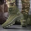 Men's Large Size Jungle Combat Hiking Boots - INS Style Field Outdoor Shoes B21