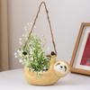 Thanksgiving Nordic Ceramic Hanging Flower Pot with Large Diameter for Succulents.