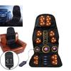 Electric Heating Vibrating Full Body Massager Chair In Cushion Car Home Office Lumbar Back Neck Mattress Pain Relief