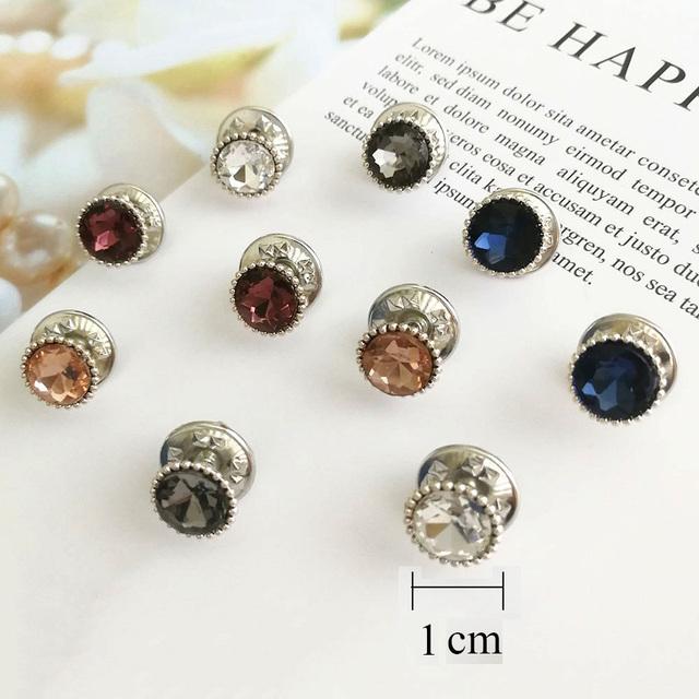 Fashion Pearl Rhinestones Brooch Pin Brooches For Women Sweater Shirt Lapel Pin Buckle Brooch Pins Set Clothes Accessories Gift