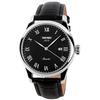 Watch for Black Leather Belt Business Arm Watch Waterproof Quartz Analog Stylish Classic Casual Simple Date Lightweight Watch Day Gift Watch for Men