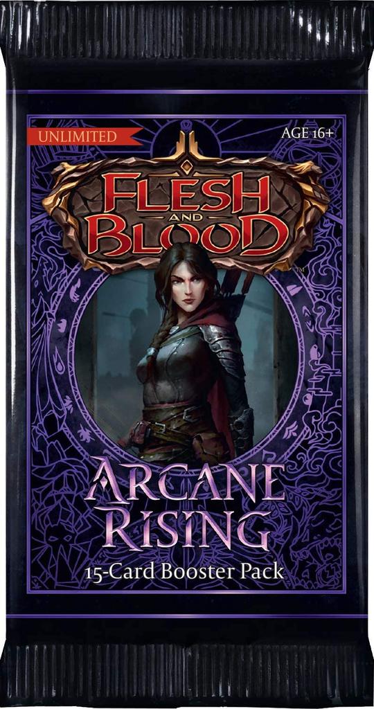 Flesh & Blood Arcane Rising Unlimited Booster Display - 24 Booster Packs