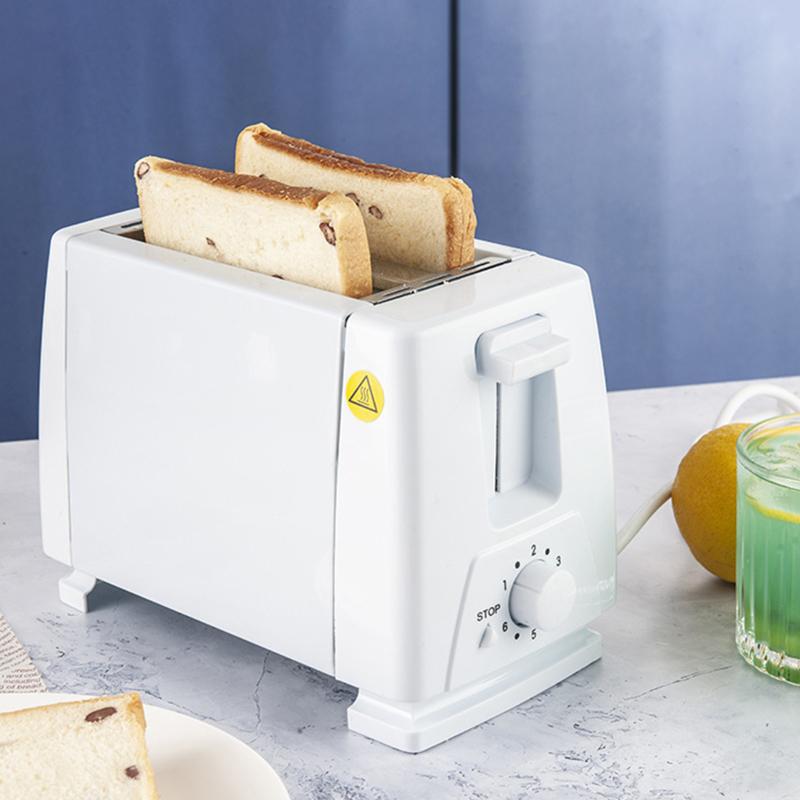 2 Slice Toaster, Small Toaster With Adjustable 6 Levels, Knob, Extra-Wide Slots, Auto-Shutoff,