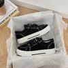 Woman Footwear Black High On Platform Casual Light Canvas Shoes for Women Offers Designer Luxury Comfortable and Elegant New In