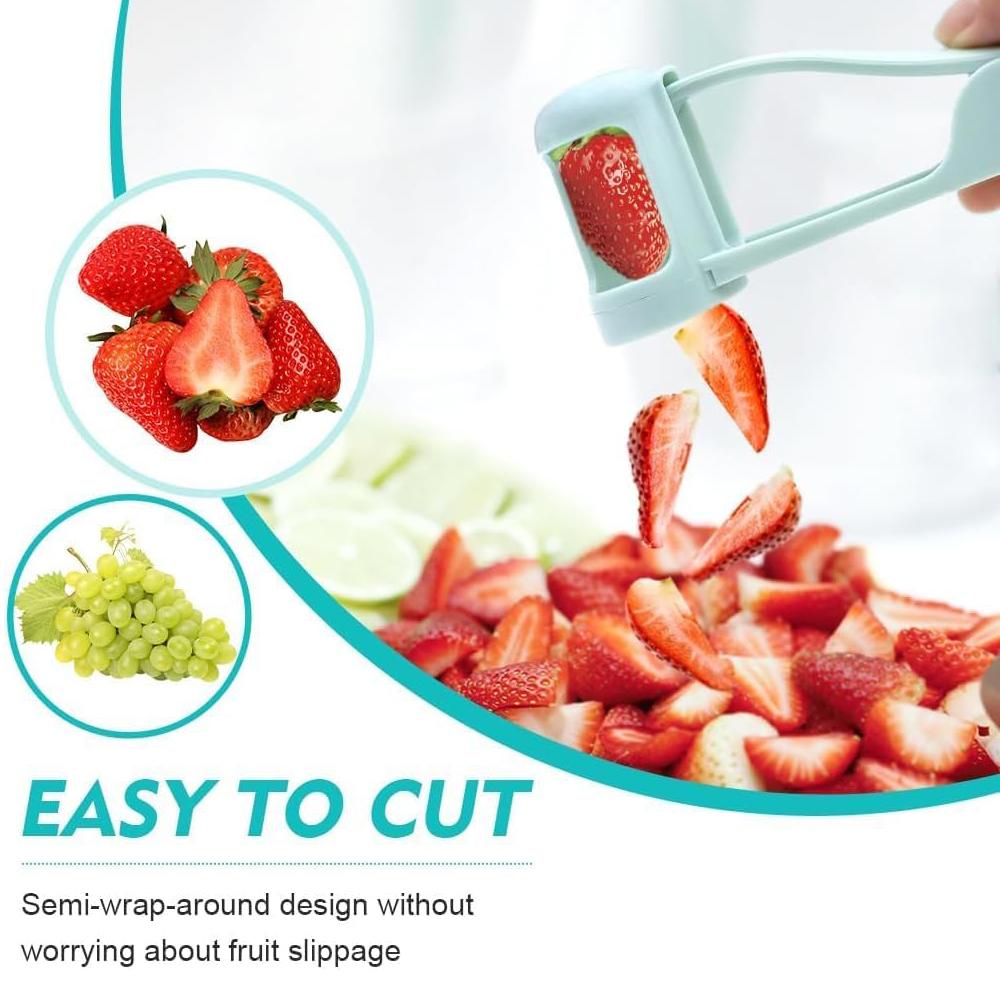 Grape Slicer Grape Cutter for Toddlers for Vegetable/Fruit Salad/Cake Decoration