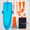 Solar Powered Rowing Toy Children DIY Creative Puzzle Module Ship Deformation Toy Gift