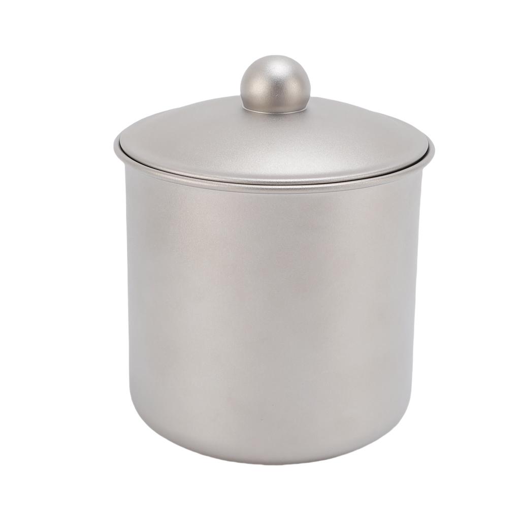 Camping Cup Camping Mug 360ml Pure Ti Cup with Lid for Outdoor Water Coffee Tea Cup for Cooking Tea Coffee Survival Gear