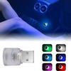1Pcs USB Car LED Light Auto Interior Atmosphere Emblem Light Styling For Amg C500 C200 C300 A B C E GLA CLA GLK GL ML GLE