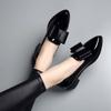 Shoes for Women Pointed Toe Women Flat  Bow Women Shoes Leather Casual Autumn Shallow Mouth Daily Shoes Plus Size 35-41
