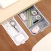 Self Stick Pencil Tray Desk Table Storage Drawer Storage Creative Kitchen Desk Organizer Storage Boxes Stand Self-adhesive Under-drawer Storage Box