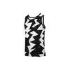 Jordan Printed Poolside Breathable Basketball Vest Men Tops Black White CJ6231-010