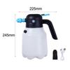 Handheld Pump Watering Sprayer 1.8L Electric Car Cleaning Bottle Practical Car Washing Foam Bottle