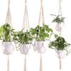 Indoor Macrame Home Decor Hanging Basket Flower Pot Holder Garden Hanging Rope Plant Hanger