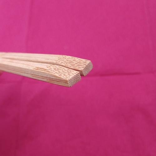 Kyushu Paper Co., Ltd. Ultra-Fine Tensuge Bamboo Chopsticks, 235mm, with Obi Wrap, Disposable, for Hotels, Inns, and Commercial Use, High-Quality, Res