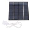 1.2W 5V Portable Solar Panel Charger for Phone Power Bank 3.7V Battery Polycrystalline Silicon