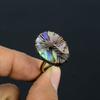 Tree Of Life Abalone Shell Gemstone Copper Wire Wrapped Handmade Jewelry Ring For Wedding Gift