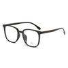 Photochromic Anti Blue Light Eyewear Men Women Vintage Blue Light Resistant Eyeglasses Square Glasses Frame Chameleon Spectacles