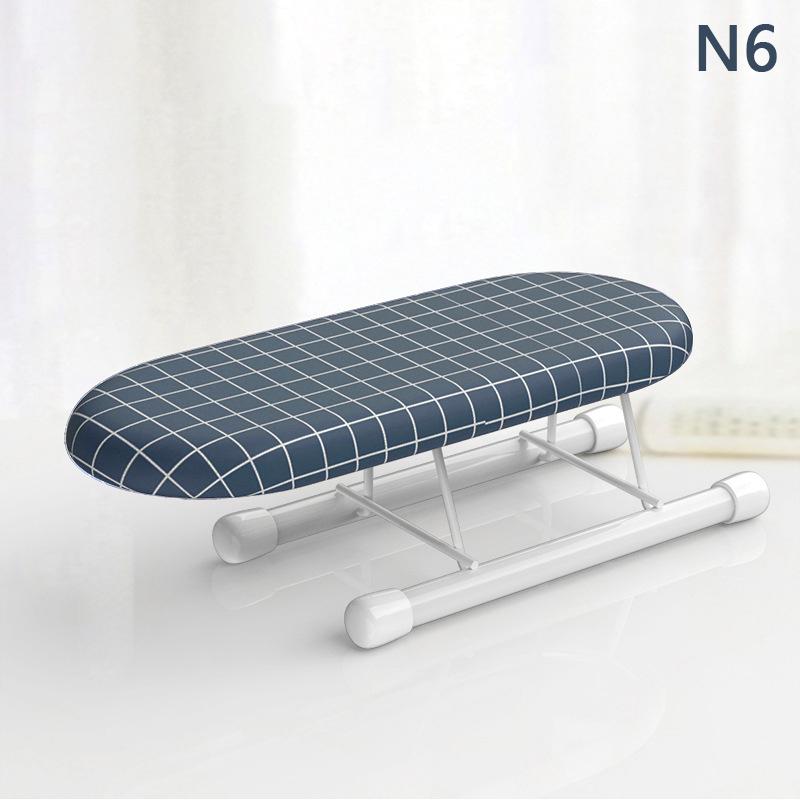 1Pcs Folding Mini Ironing Board With Folding Legs Portable Household Clothes Ironing Rack Home Supplies Heat Resistant Ironing Cover