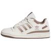 Adidas Forum Low CL Wonder White Trace Brown Women Sneakers Cream Cloud-White JI3257