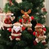 Christmas Dolls Christmas Tree Hanging Ornaments Santa Claus Snowman Doll Xmas 2025 New Year Gifts Christmas Decorations